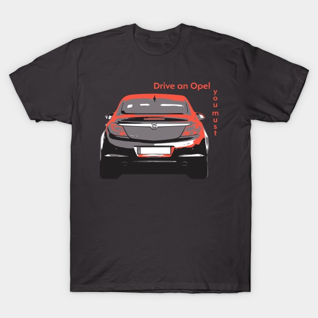 Opel Insignia illustration T-Shirt by GalfiZsolt